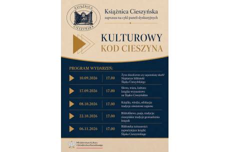 Kulturowy Kod Cieszyna - Biblioteka tożsamości: najważniejsze książki Śląska Cieszyńskiego